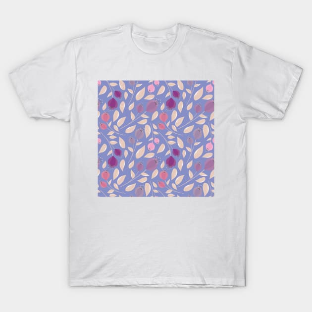 Fowers Art Pattern T-Shirt by Socity Shop